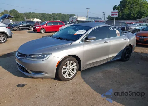 2015 Chrysler 200 Limited z USA, uszkodzony, nr VIN 1C3CCCAB6FN575144